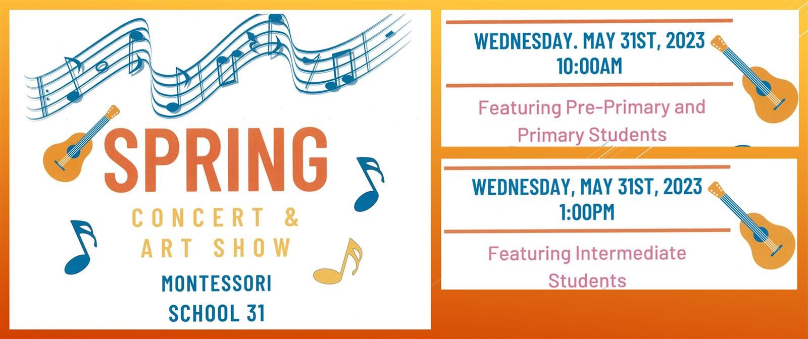  Spring Concert and Art Show